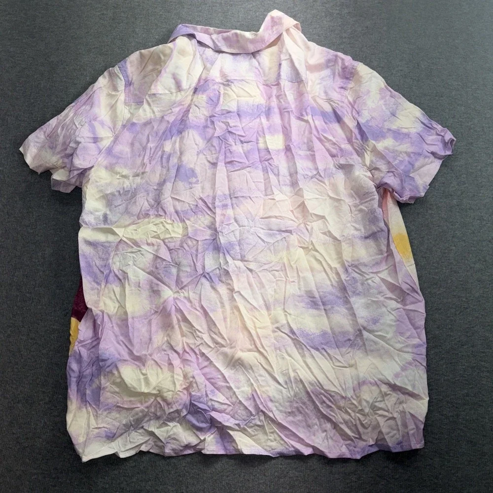 Goodfellow & Co Standard Sunset Short Sleeve‎ Button Up Size XL